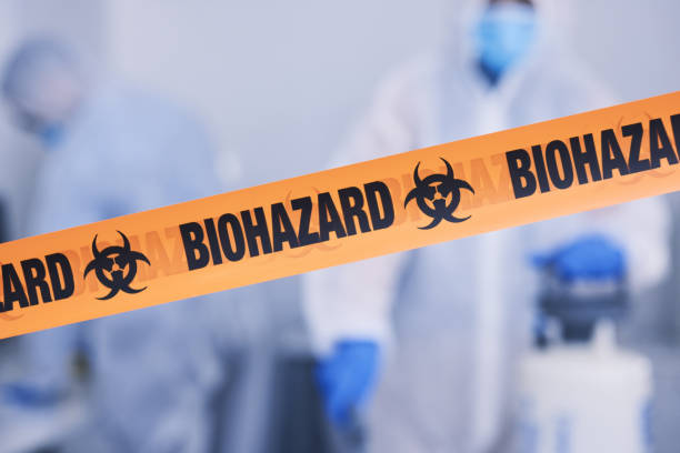 Professional Crime Scene Cleanup technician working in Raritan, NJ
